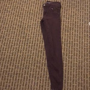 Violet purple super stretch jeggings